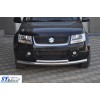 Передний двойной ус ST014 (нерж) для Suzuki Grand Vitara 2005-2014