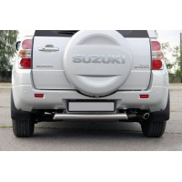 Задняя защита AK002 (нерж) для Suzuki Grand Vitara 2005-2014