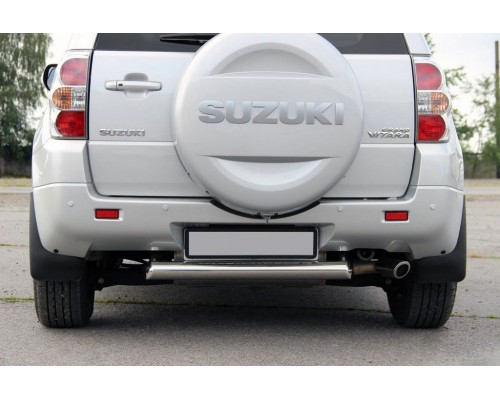Задній захист AK002 (нерж) для Suzuki Grand Vitara 2005-2014