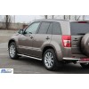 Боковые трубы BB001 (2 шт, нерж) 60 мм для Suzuki Grand Vitara 2005-2014