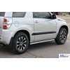 Боковые трубы BB001 (2 шт, нерж) 60 мм для Suzuki Grand Vitara 2005-2014