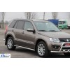 Боковые трубы BB001 (2 шт, нерж) 60 мм для Suzuki Grand Vitara 2005-2014