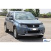Передний двойной ус ST014 (нерж) для Suzuki Grand Vitara 2005-2014