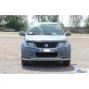 Передний двойной ус ST014 (нерж) для Suzuki Grand Vitara 2005-2014
