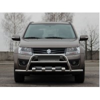 Кенгурятник ST-WT-15 (нерж.) для Suzuki Grand Vitara 2005-2014