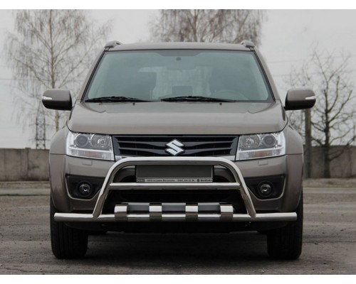 Кенгурятник ST-WT-15 (нерж.) для Suzuki Grand Vitara 2005-2014