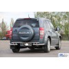 Задняя защита AK005-3 (нерж) для Suzuki Grand Vitara 2005-2014