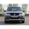 Передний ус ST015 (нерж) для Suzuki Grand Vitara 2005-2014
