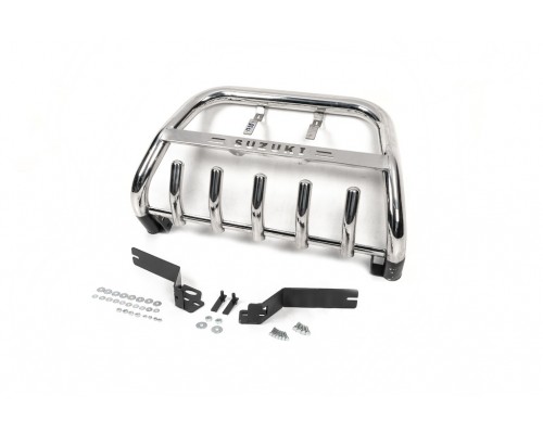 Кенгурятник WT004 (нерж) для Suzuki Grand Vitara 2005-2014 - 80045-11