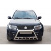 Кенгурятник WT004 (нерж) для Suzuki Grand Vitara 2005-2014 - 80045-11