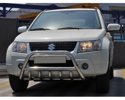 Кенгурятник WT003 (нерж.) 60 мм для Suzuki Grand Vitara 2005-2014