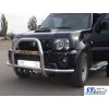 Кенгурятник з вусами QT007 (нерж) для Suzuki Jimny 1998-2018