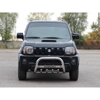 Suzuki Jimny 1998-2018 Кенгурятник QT006 (нерж)