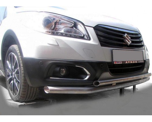 Передній ус ST014 (нерж) для Suzuki SX4 S-Cross 2013-2016