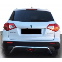 Задній захист AK007 (нерж) для Suzuki Vitara 2015+