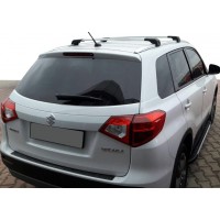 Поперечки на вбудовані рейлінги під ключ (2 шт) Чорний для Suzuki Vitara 2015+