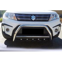 Кенгурятник WT003 (нерж) для Suzuki Vitara 2015+