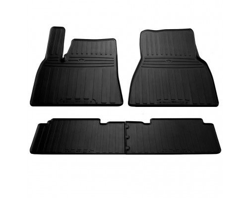 Резиновые коврики (4 шт, Stingray Premium) для Tesla Model S - 60451-11