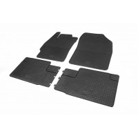 Резиновые коврики (4 шт, Polytep) для Toyota Auris 2007-2012
