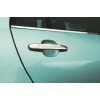 Накладки на ручки (4 шт, нерж) OmsaLine - Італійська нержавіюча сталь для Toyota Auris 2007-2012 - 54423-11