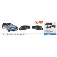Противотуманки Hibryd 2015-2018 (2 шт, галогенные) для Toyota Auris 2012-2018 гг.