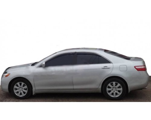 Вітровики з хромом молдингом (4 шт, HIC) для Toyota Camry 2007-2011 - 75848-11