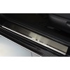 Накладки на пороги Натанико (4 шт, нерж.) Premium - лента 3М, 0.8мм для Toyota Camry 2011-2018 - 51321-11