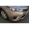 Накладки на противотуманки (2013-2016, нерж.) для Toyota Corolla 2013-2019 - 57334-11