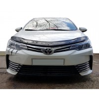 Дефлектор капота (EuroCap) для Toyota Corolla 2013-2019