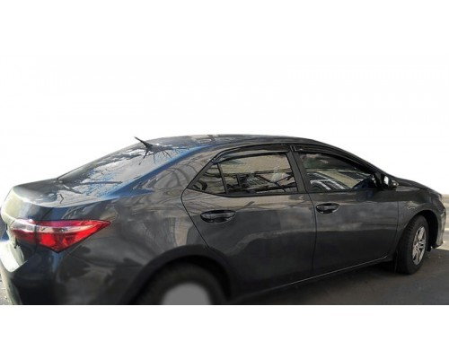 Вітровики (4 шт, HIC) для Toyota Corolla 2013-2019 - 66678-11