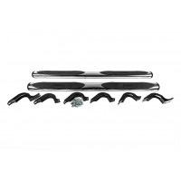 Боковые трубы B098602 (2 шт., нерж) (хром) для Toyota FJ Cruiser