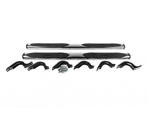 Боковые трубы B098602 (2 шт., нерж) (хром) для Toyota FJ Cruiser