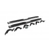 Боковые трубы B098602 (2 шт., нерж) (хром) для Toyota FJ Cruiser