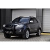 Боковые пороги Tayga Black (2 шт, алюм) для Toyota Fortuner 2006-2015 - 71884-11