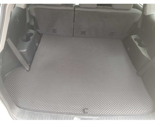 Коврик в багажник EVA (большой, черный) для Toyota Highlander 2014-2019