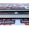 Боковые пороги Allmond Grey (2 шт., алюминий) для Toyota Highlander 2014+ - 73088-11