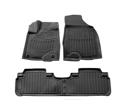 Коврики Stingray 3D (4 шт) для Toyota Highlander 2013-2019 гг