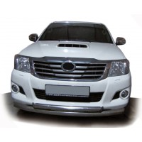 Передній захист ST014-1 (нерж.) для Toyota Hilux 2006-2015