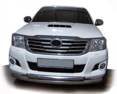 Передній захист ST014-1 (нерж.) для Toyota Hilux 2006-2015