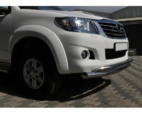 Передній захист ST017 (нерж.) для Toyota Hilux 2006-2015