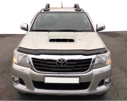 Дефлектор капота 2011-2015 (EuroCap) для Toyota Hilux 2006-2015 - 63518-11