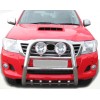 Кенгурятник QT007 (нерж.) для Toyota Hilux 2006-2015