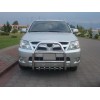 Кенгурятник QT007 (нерж.) для Toyota Hilux 2006-2015