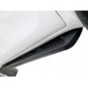 Боковые пороги Allmond Black (2 шт., алюминий) для Toyota Hilux 2015+ - 67720-11