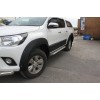 Розширювачі колісних арок (АБС, на болтах) для Toyota Hilux 2015+ - 73151-11