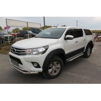 Розширювачі колісних арок (АБС, на болтах) для Toyota Hilux 2015+