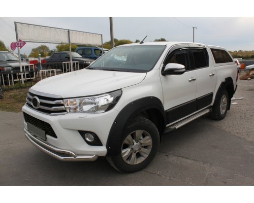 Розширювачі колісних арок (АБС, на болтах) для Toyota Hilux 2015+ - 73151-11