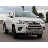 Передній захист WT010 (нерж) для Toyota Hilux 2015+