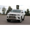 Передній захист WT010 (нерж) для Toyota Hilux 2015+