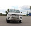 Передній захист WT010 (нерж) для Toyota Hilux 2015+